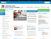 Tablet Screenshot of neslihantetik.com